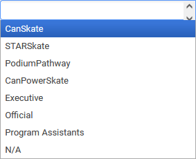 Balises d’activité Patinage Canada